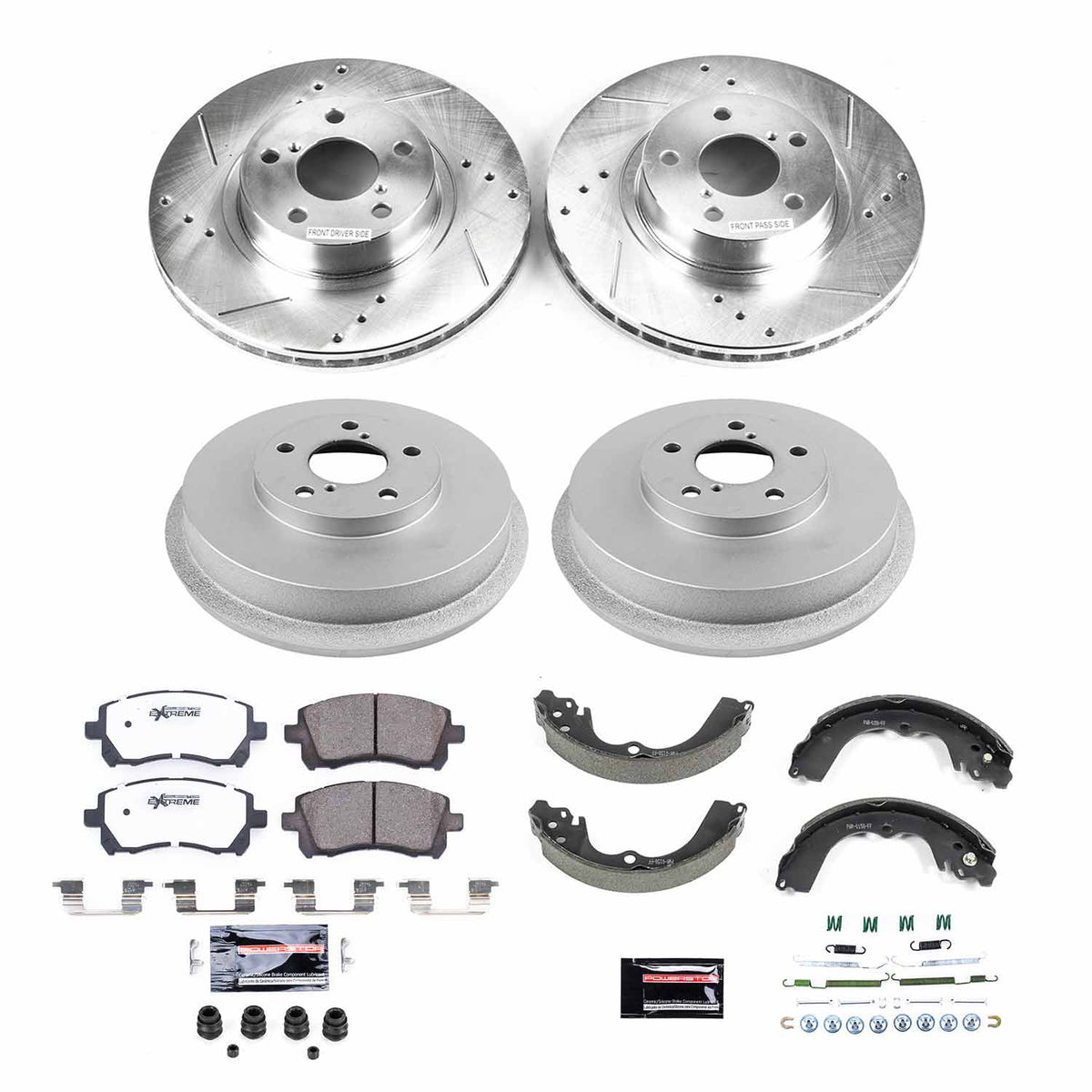 Power Stop 98-02 Subaru Forester Front & Rear Z26 Street Brake Kit