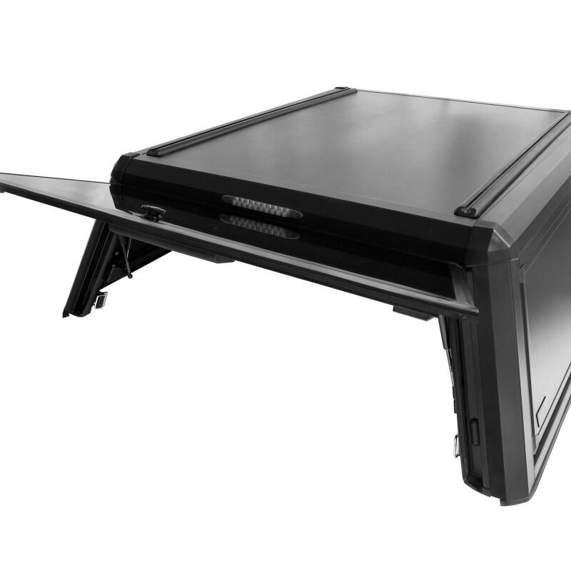 Westin EXP Truck Cap COMPLETE KIT A + BS (19-25 RAM 1500 5.7ft. Bed Excl. Classic) - Black