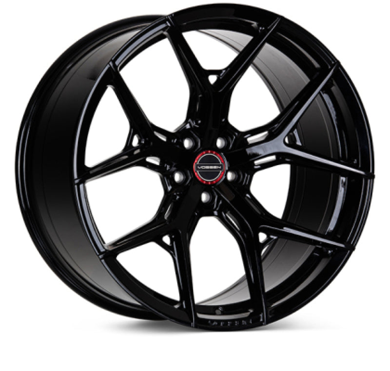Vossen HF5 - 21x9.5 - ET7 - 5x120 - 60.1 - DEEP - GB - Gloss Black Wheel