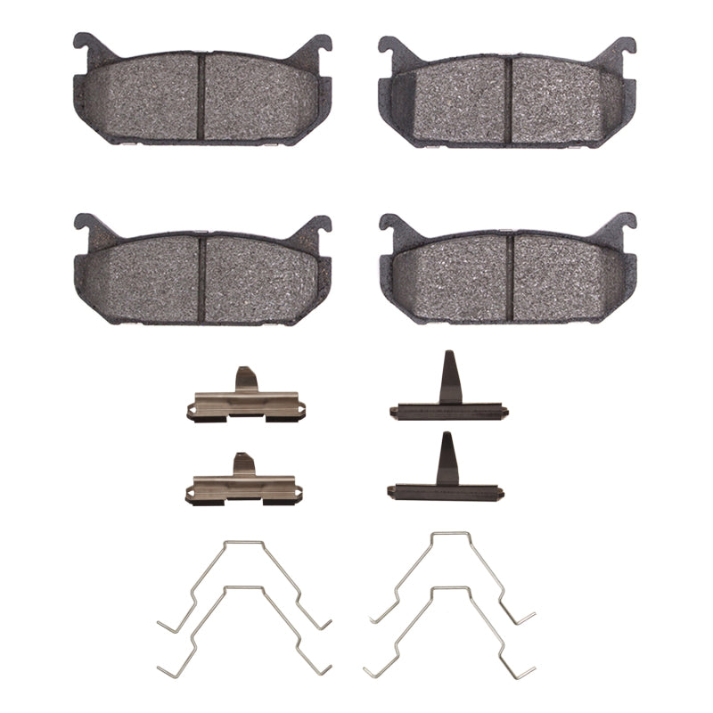 DFC 93-02 Ford Probe Rear 5000 Advanced Ceramic Brake Pads and Hardware Kit