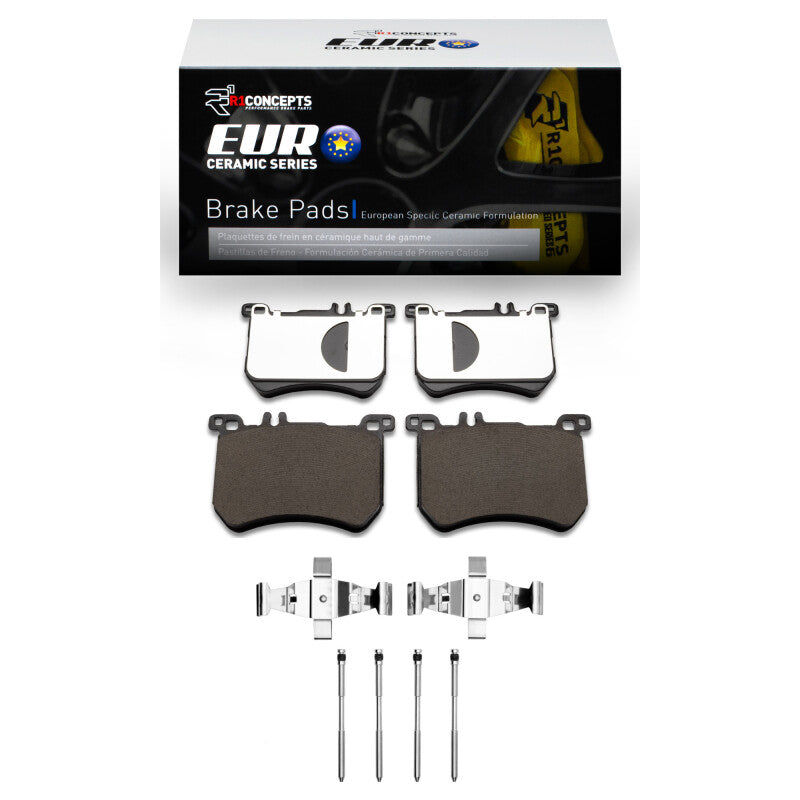 R1 13-20 Mercedes-Benz SL450 Front Euro Ceramic Pads & Hardware Kit