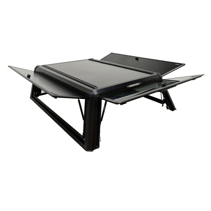 Westin EXP Truck Cap w/Sld Glass COMPLETE KIT Box AS+BS (23-25 Ford F-250/350 CC 6.8ft Bed) - Black