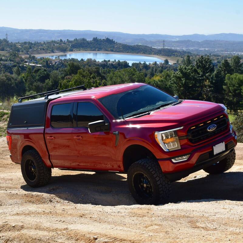 Westin 19-23 Ford Ranger CC 5ft. Bed EXP Truck Cap - Black (Box 2 ONLY)