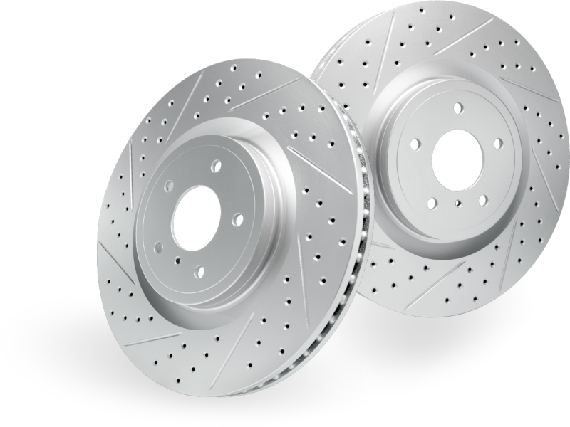 R1 89-22 Blue Bird Bus All American Fe (Hydro Brakes) Rear/Front Right Drill & Slot Geoperf Rotor
