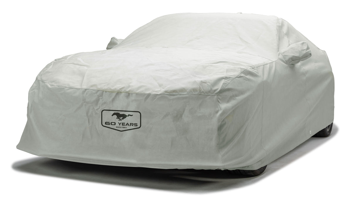 Covercraft 15-24 Mustang Custom 3-Layer Moderate Climate Car Cover with Mustang 60th Anni logo