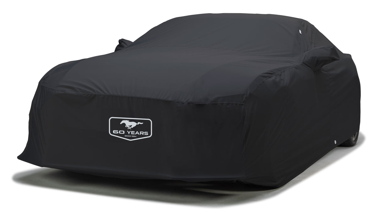 Covercraft 20-21 Mustang Custom WeatherShield HP Car Cover with Mustang 60th Anniversary logo