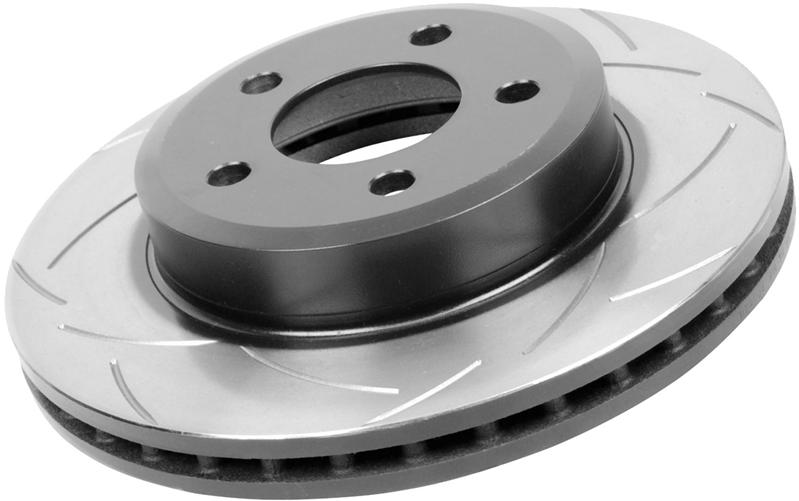 DBA 90-92 Toyota Land Cruiser Front Street Series Slotted Brake Rotor