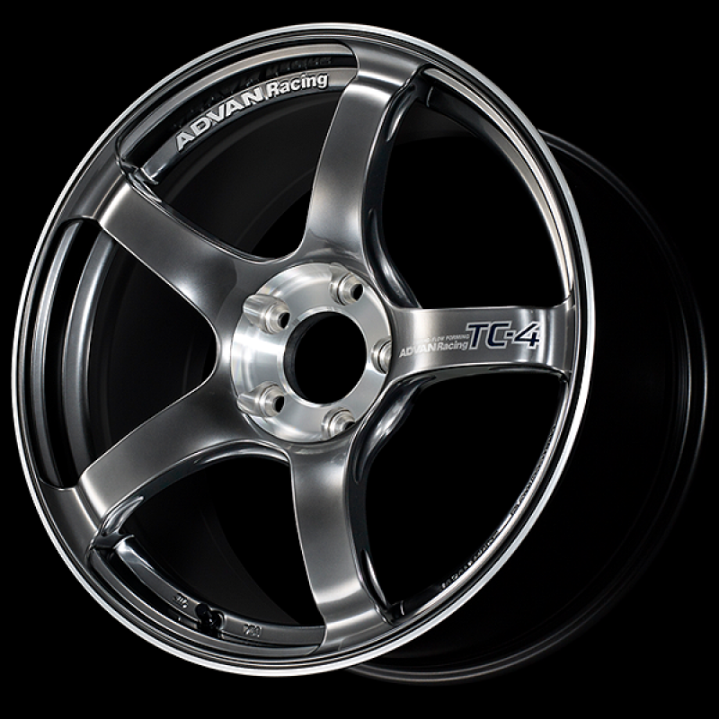 Advan TC-4 SE 18x9.0 / +51 Offset / 5x100 / 63mm Bore / Racing Hyper Black and Diamond Cut
