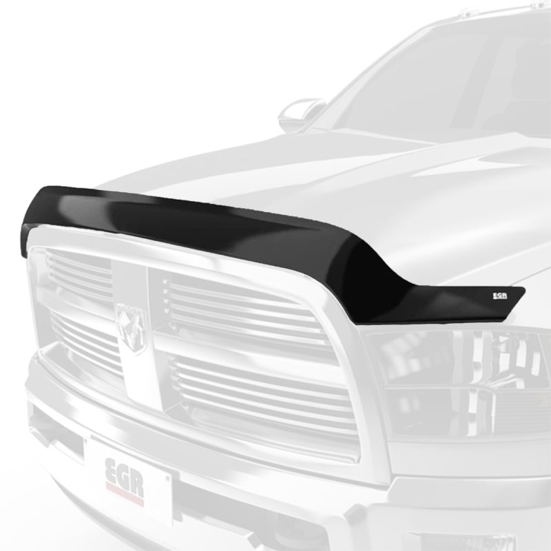 EGR 05-08 Dodge Ram 1500 Superguard Hood Shield - Matte Black
