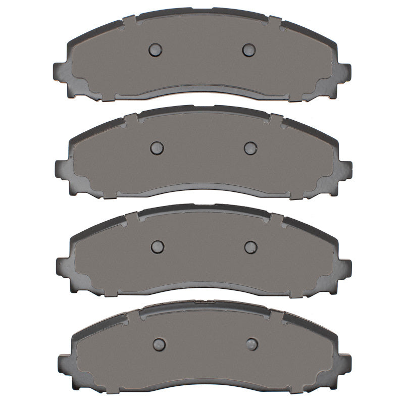 DFC 23-25 Ford F-250 2WD (Super Duty) Rear 5000 Advanced Semi Metallic Brake Pads and Hardware Kit