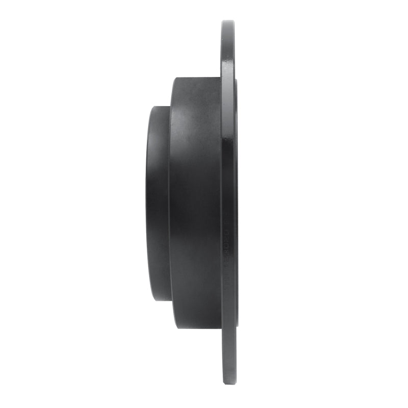 R1 92-97 Subaru SVX Rear Right Drilled & Slotted Black Brake Rotor