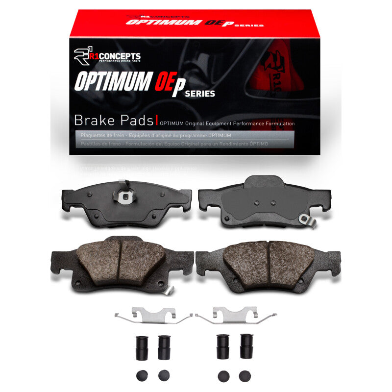 R1 2011-2025 Dodge Durango Rear R1 Optimum OE Pads & Hardware Kit