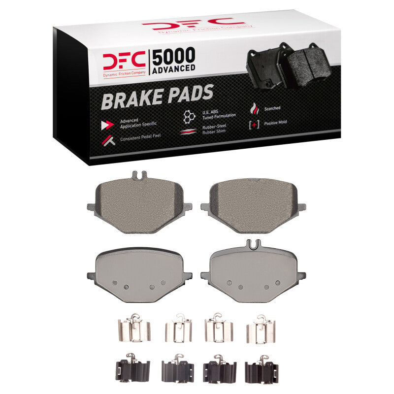 DFC 19-25 Mercedes-Benz GLE63 AMG S Rear 5000 Advanced Low Metallic Brake Pads and Hardware Kit