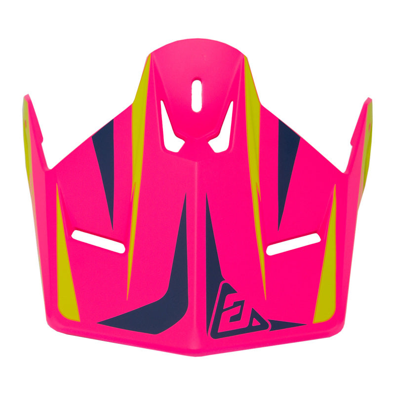 Answer 26 AR1 Mototown Matte Visor Youth - Pink/Hyper Acid/Grey/Black