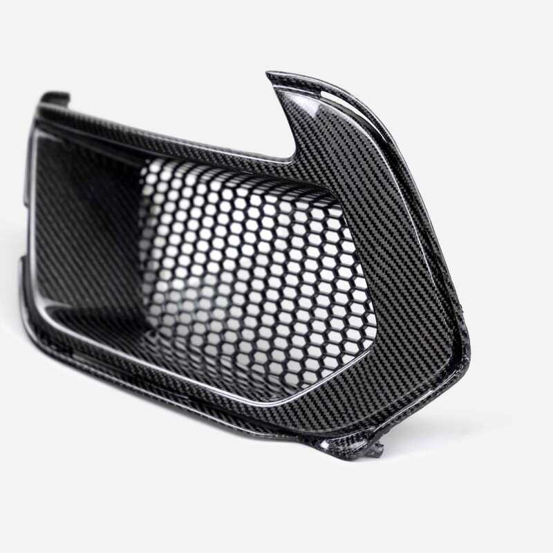 Anderson Composites 21-22 Ford Mustang Mach 1 Carbon Fiber Air Duct Bezels