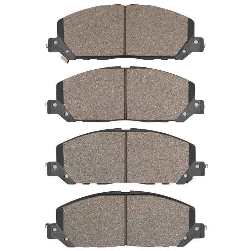 R1 20-25 Ford Police Interceptor UTILITY Front Optimum OE Brake Pads & Hardware Kit