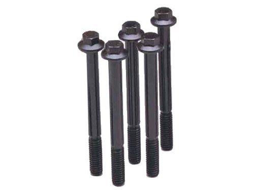 ARP 7/16-14 X 3.000 hex black oxide bolts