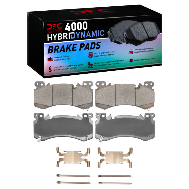 DFC 21-25 Cadillac Escalade ESV Front 4000 HybriDynamic Brake Pads and Hardware Kit