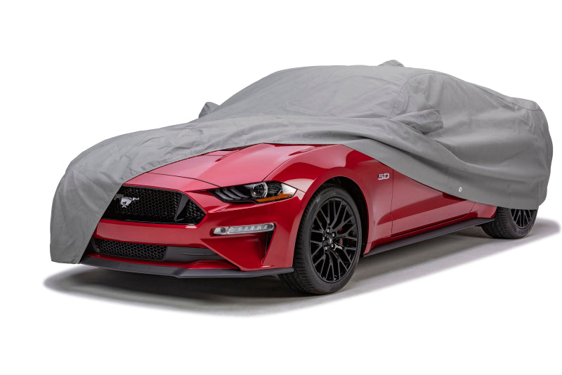 Covercraft 15-24 Ford Mustang Coupe Custom 5-Layer Softback All Climate Car Cover - Gray
