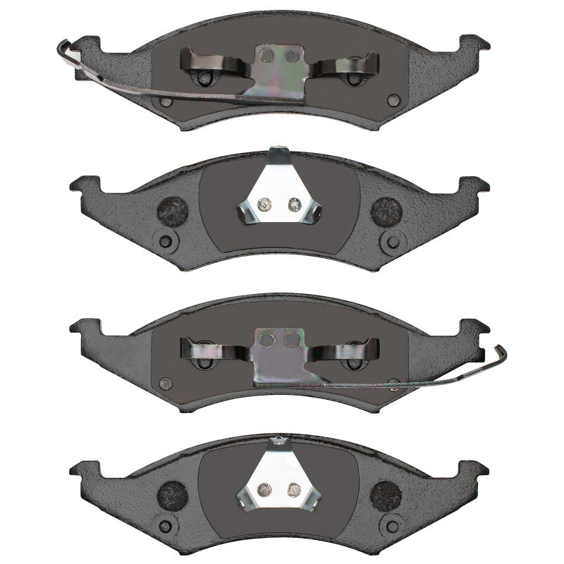 DFC 86-93 Ford Taurus SHO Front 5000 Advanced Semi Metallic Brake Pads and Hardware Kit