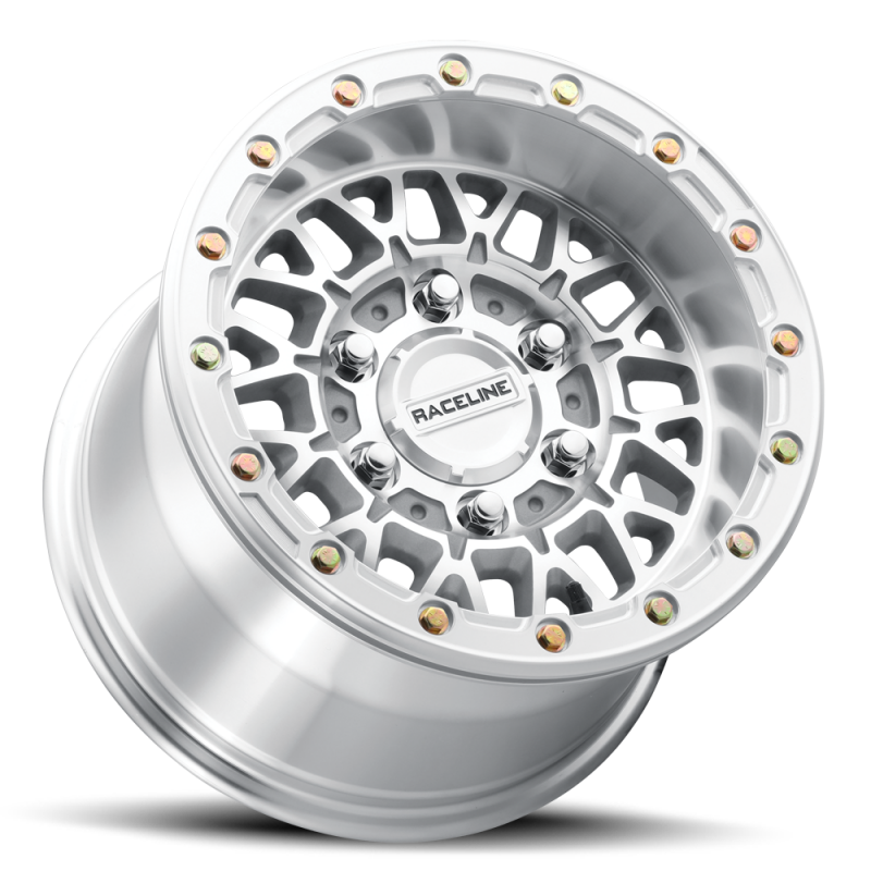 Raceline A15 Omega 15x10in / 4x137 BP / 10mm Offset / 110.18mm Bore - Machined