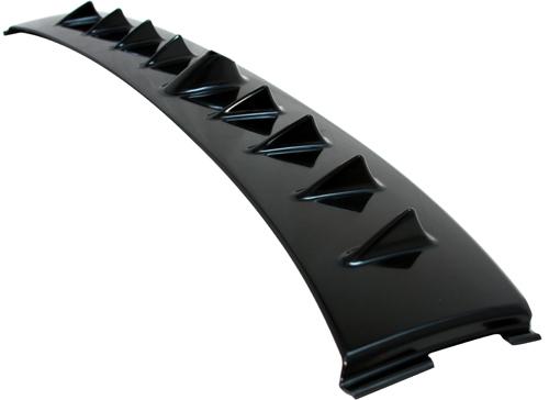 BLOX Racing 13-14 Scion/Subaru FR-S/BRZ Vortex Generator Fins with Shark Fin - ABS Black