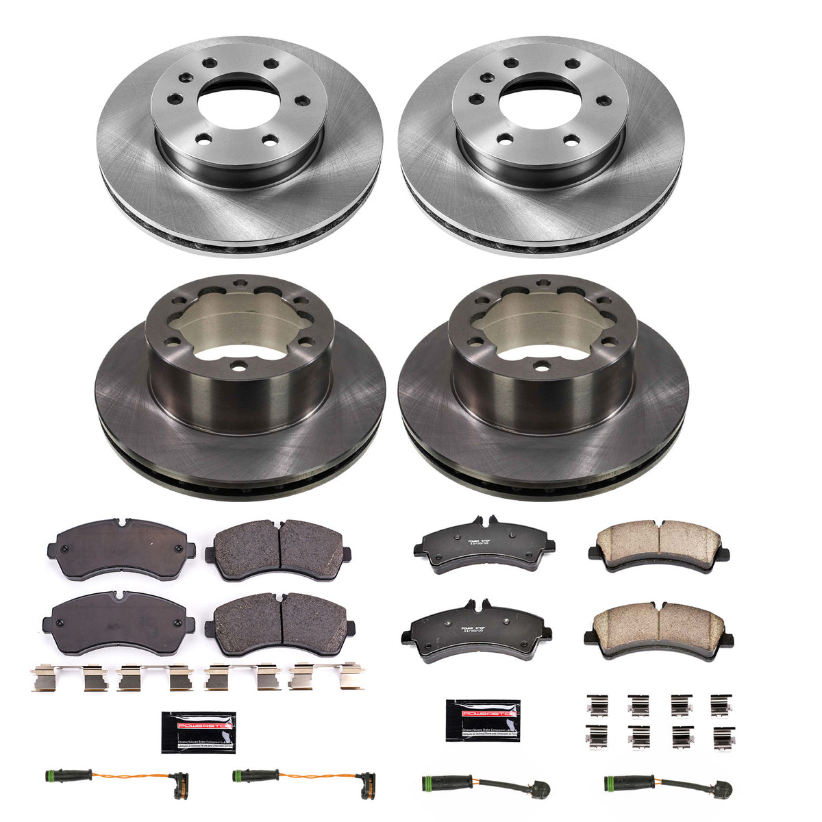 Power Stop 10-18 Mercedes-Benz Sprinter 3500 Front & Rear Autospecialty Brake Kit
