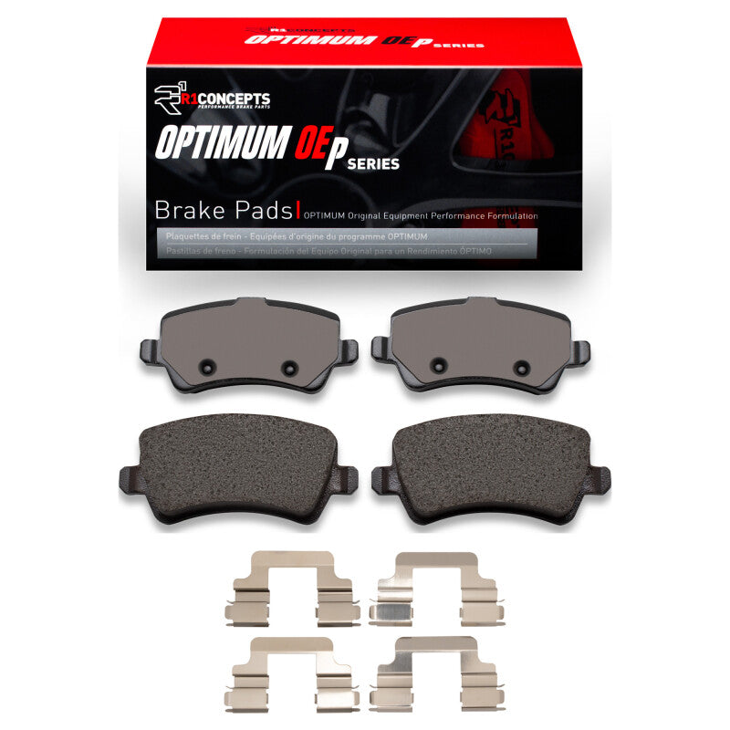 R1 16-18 Volvo V60 Rear Optimum OE Pads & Hardware Kit