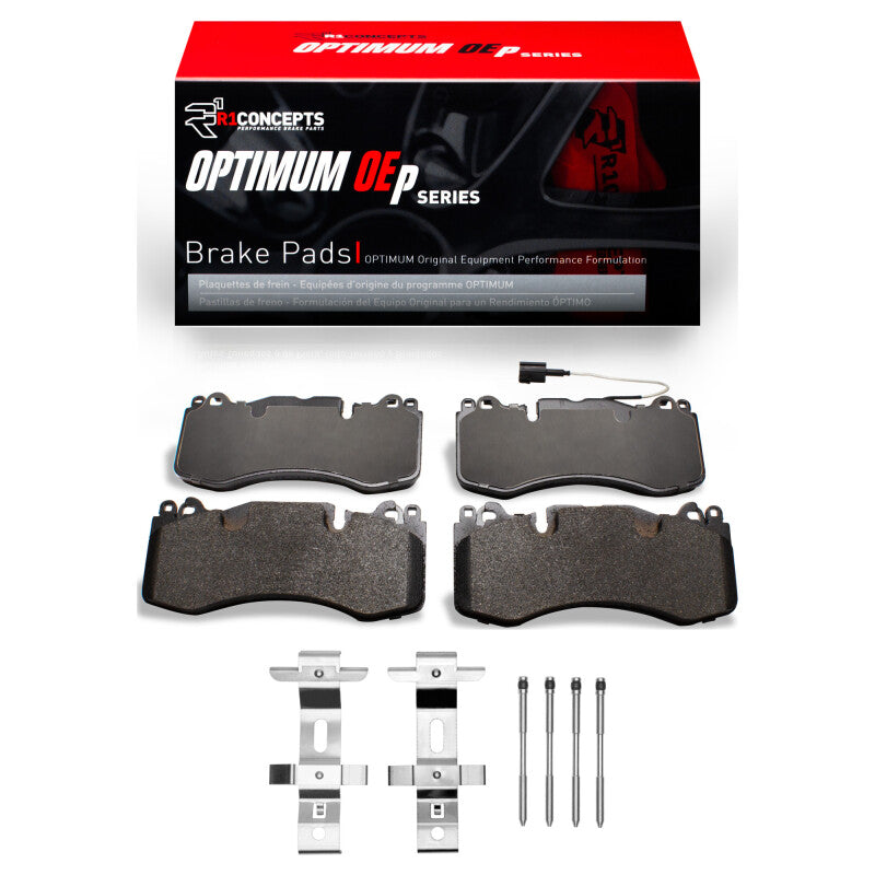 R1 2014-2024 Maserati LeVante Front R1 Optimum OE Pads & Hardware Kit