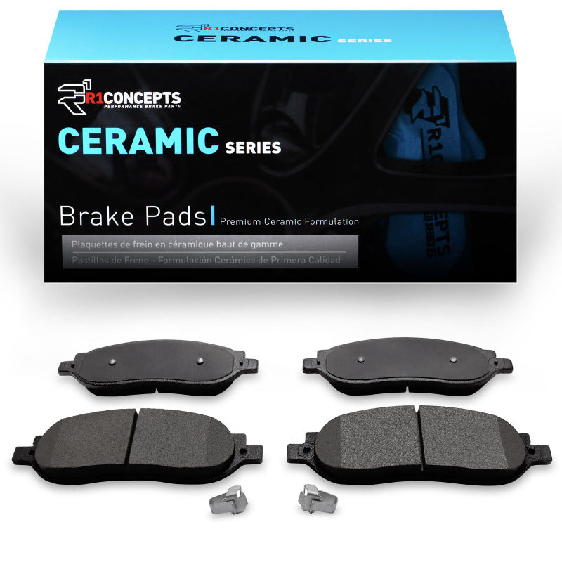 R1 05-07 Ford F-350 Super Duty 4WD Rear Ceramic Brake Pads