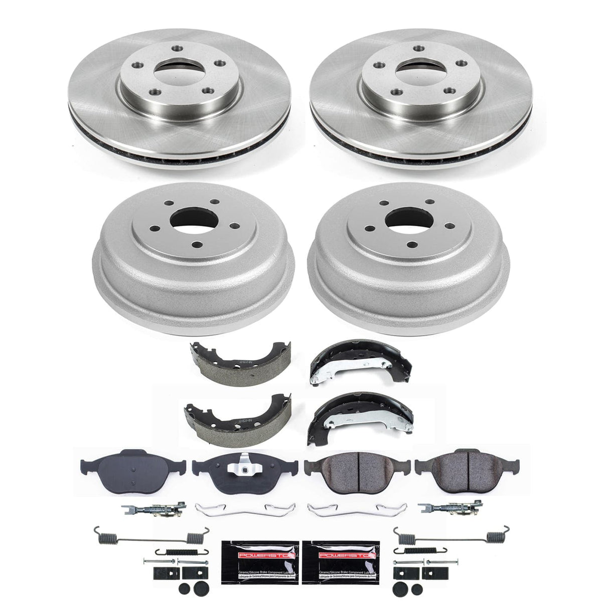 Power Stop 10-13 Ford Transit Connect Front and Rear Autospecialty Brake Kit