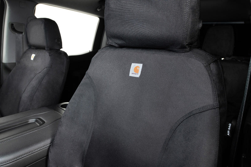 Covercraft 21-23 Nissan Pathfinder- Carhartt SuperDux SeatSaver Second Row- Black