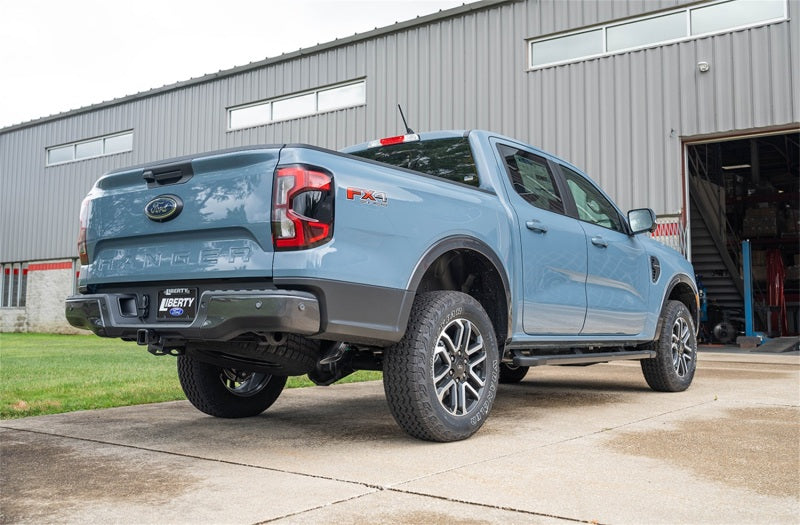 Corsa 2024-2025 Ford Ranger 3IN Cat-Back Exhaust After Axle Exhaust Dump for Off-Road Use