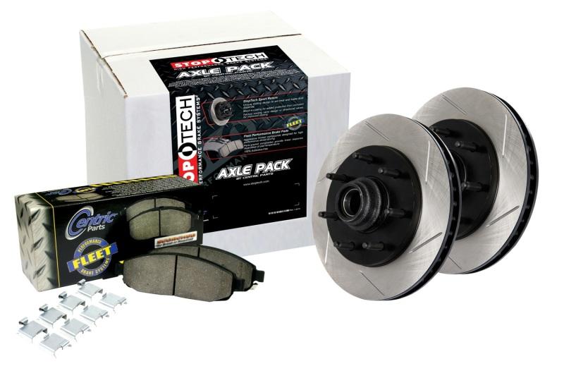Truck Axle Pack, Slotted, 4 Wheel