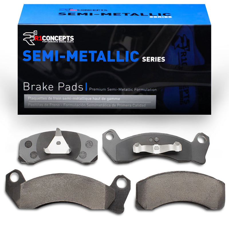 R1 87-93 Ford Thunderbird Front Semi Met Brake Pads