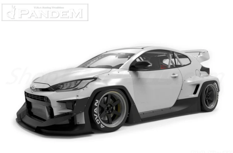 GReddy Pandem Toyota GR Yaris (XP210) Full Rocket Bunny Wide-Body Aero Kit