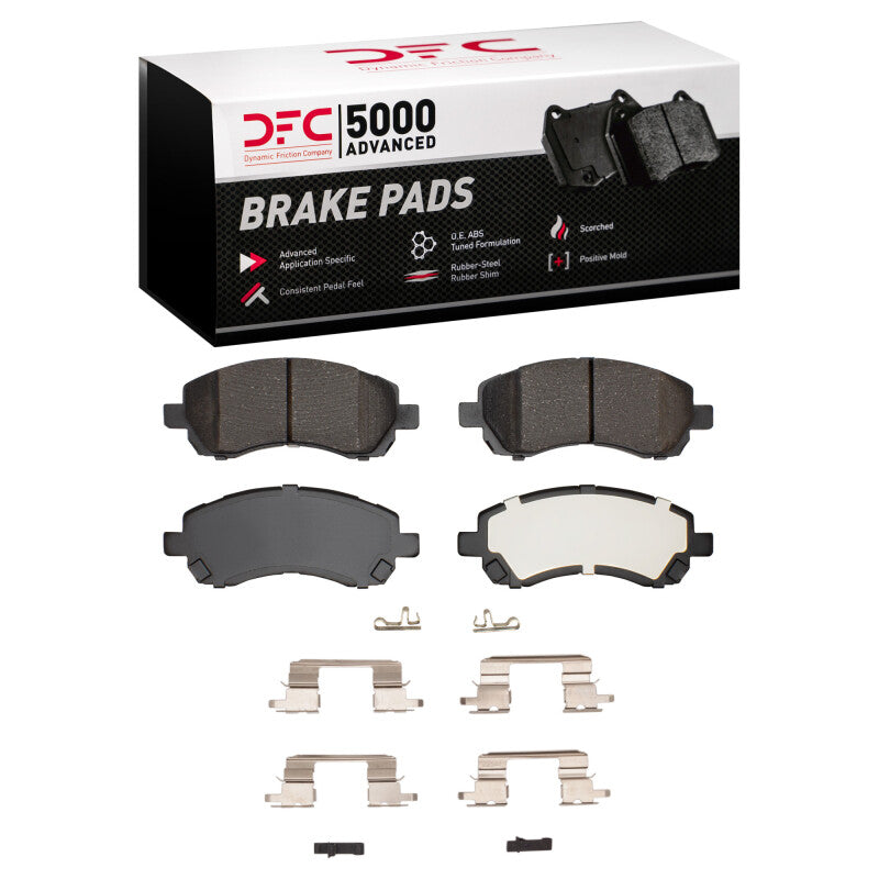 DFC 97-01 Subaru Impreza Front 5000 Advanced Ceramic Brake Pads and Hardware Kit