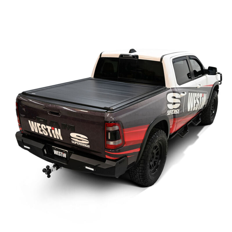 Westin 19-26 RAM 1500 New Body 5ft 7in. (67in) Bed Electric Retractable Tonneau Cover - Black