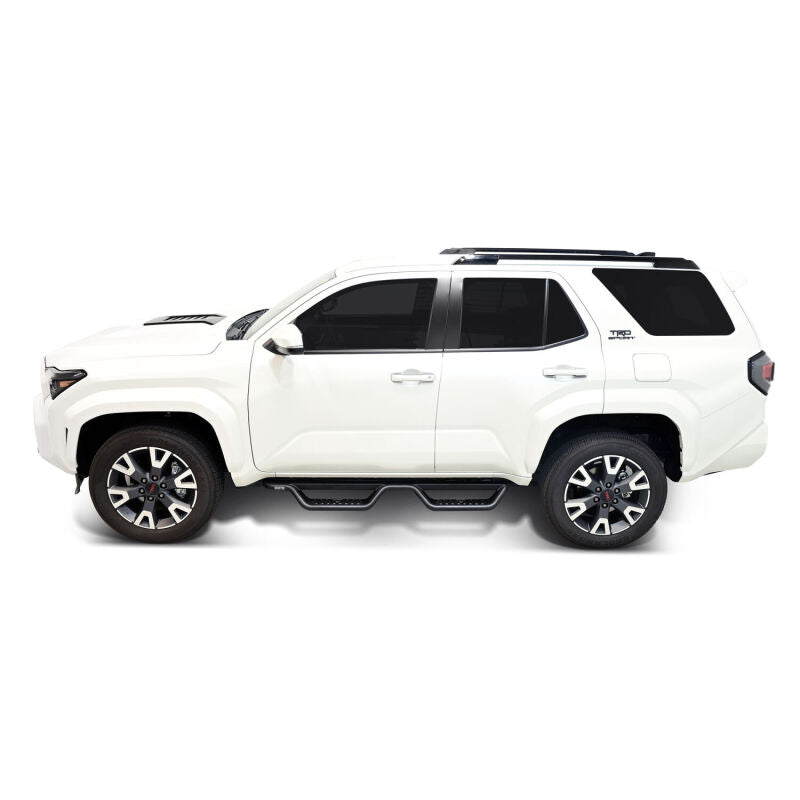 Westin 25-26 Toyota 4Runner Outlaw Drop Nerf Step Bars - Textured Black