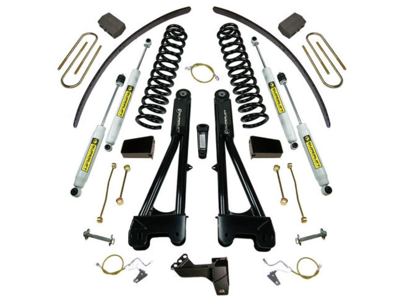Superlift 11-16 Ford F-250/F-350 SuperDuty 4WD 8in Lift Kit w/ Repl Radius Arms & Bilstein Shocks