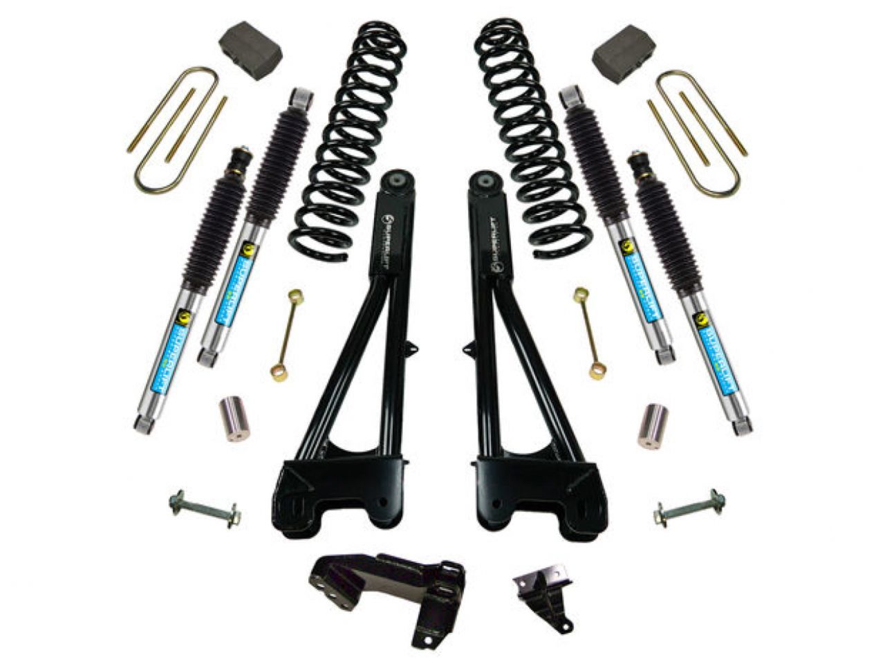 Superlift 11-16 Ford F-250/F-350 SuperDuty 4WD 4in Lift Kit w/ Repl Radius Arms & Bilstein Shocks