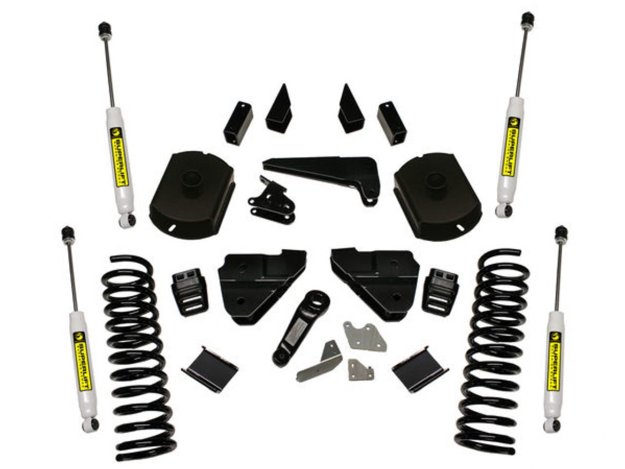 Superlift 14-18 Dodge Ram 2500 4WD 4in Lift Kit w/ Bilstein Shocks and Radius Arm Drop Brackets