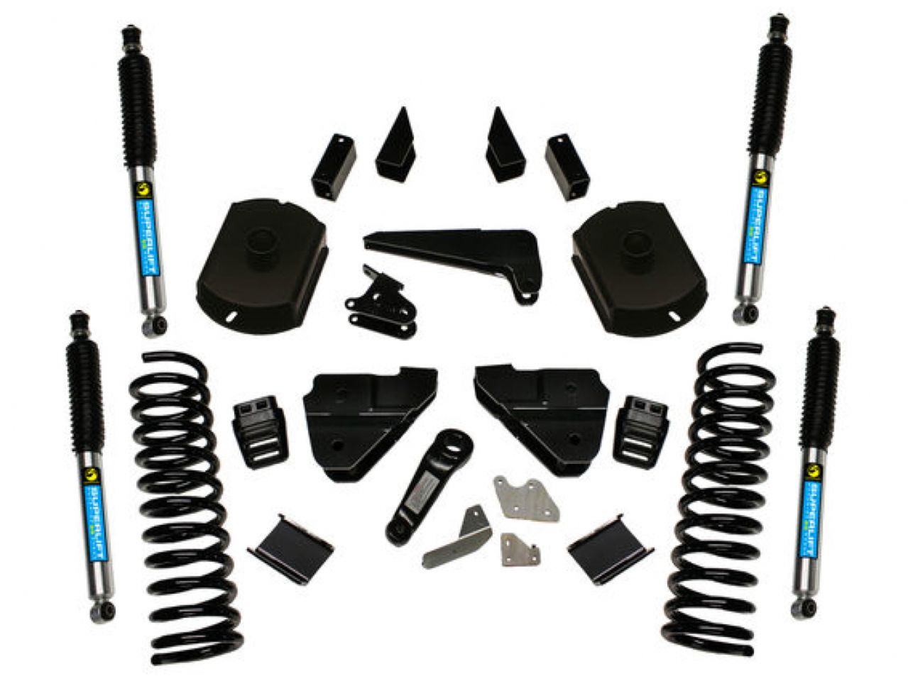 Superlift 14-18 Dodge Ram 2500 4WD 4in Lift Kit w/ Bilstein Shocks and Radius Arm Drop Brackets