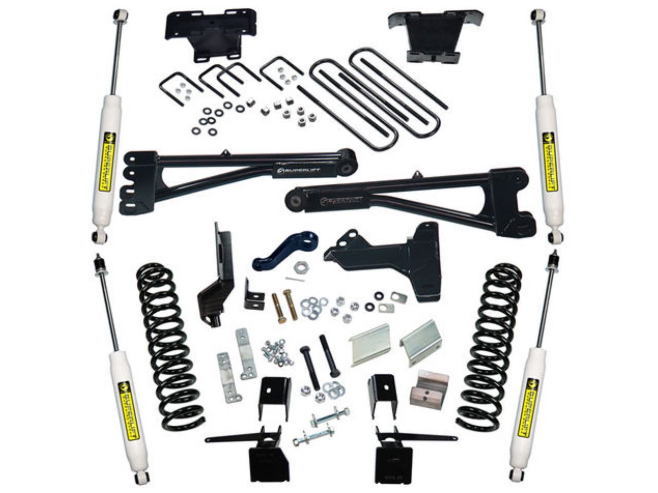 Superlift 17-19 Ford F-250/F-350 SuperDuty 4WD (Diesel) 6in Radius Arm Lift Kit w/ SLF Shocks