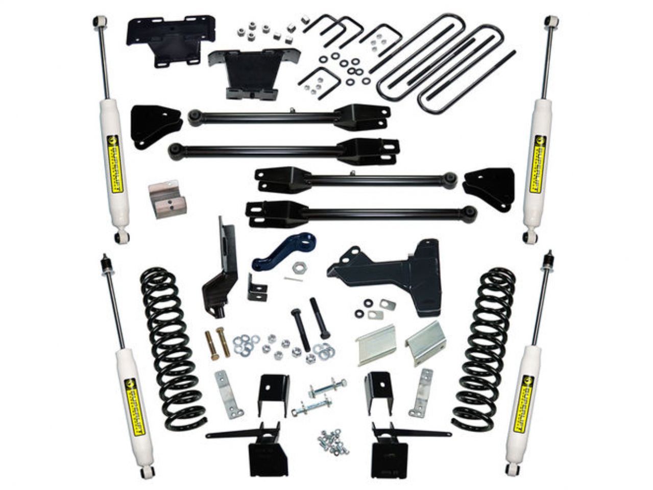 Superlift 17-19 Ford F-250/F-350 SuperDuty 4WD (Diesel Only) 6in 4-Link Lift Kit & Superlift Shocks