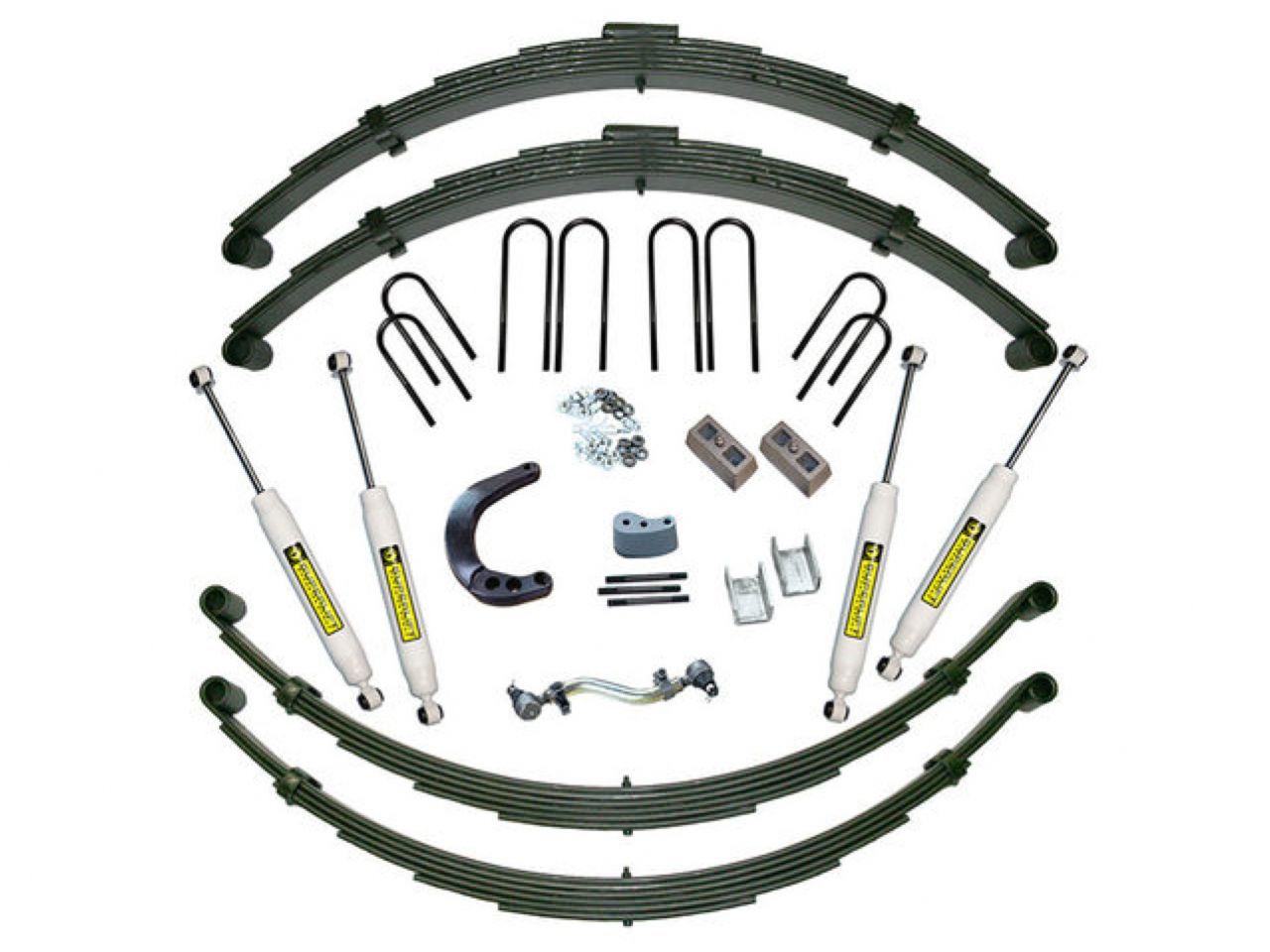 Superlift 73-91 Chevy K10/GMC K15 4WD 12in Lift Kit Rear Spring Kit w/ Superlift Shocks