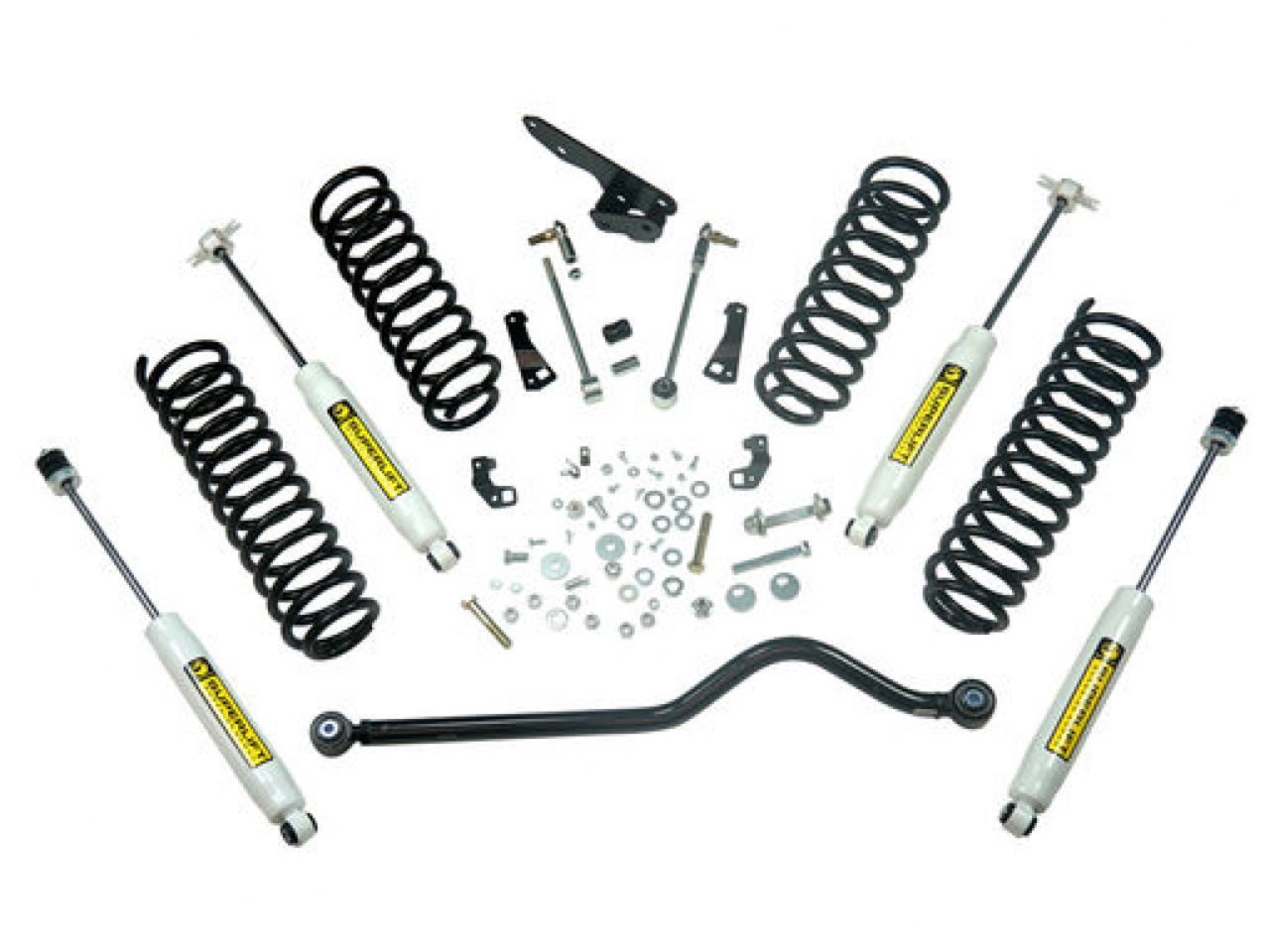 Superlift 07-18 Jeep Wrangler JK 2 Door 4in Lift Kit Standard Kit w/ Superlift Shocks
