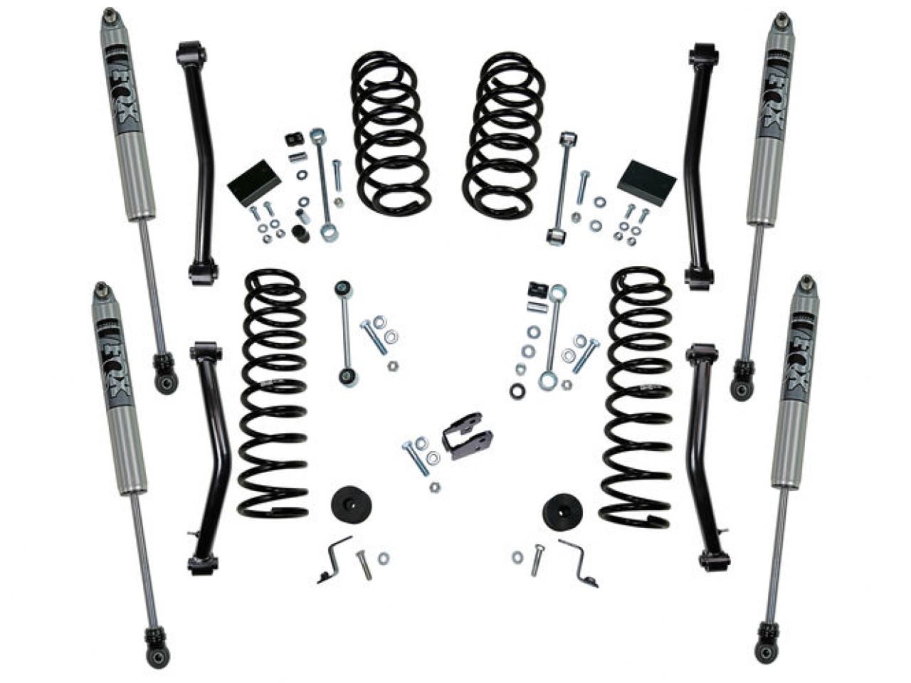 Superlift 18-19 Jeep Wrangler JL Unlimited 4in Lift Kit Including Rubicon w/ Fox Shocks
