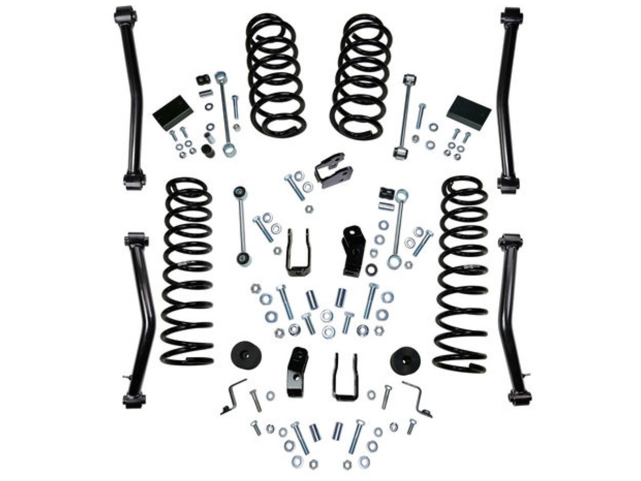 Superlift 18-19 Jeep Wrangler JL Unlimited 4in Lift Kit Including Rubicon w/ Shock Extensions