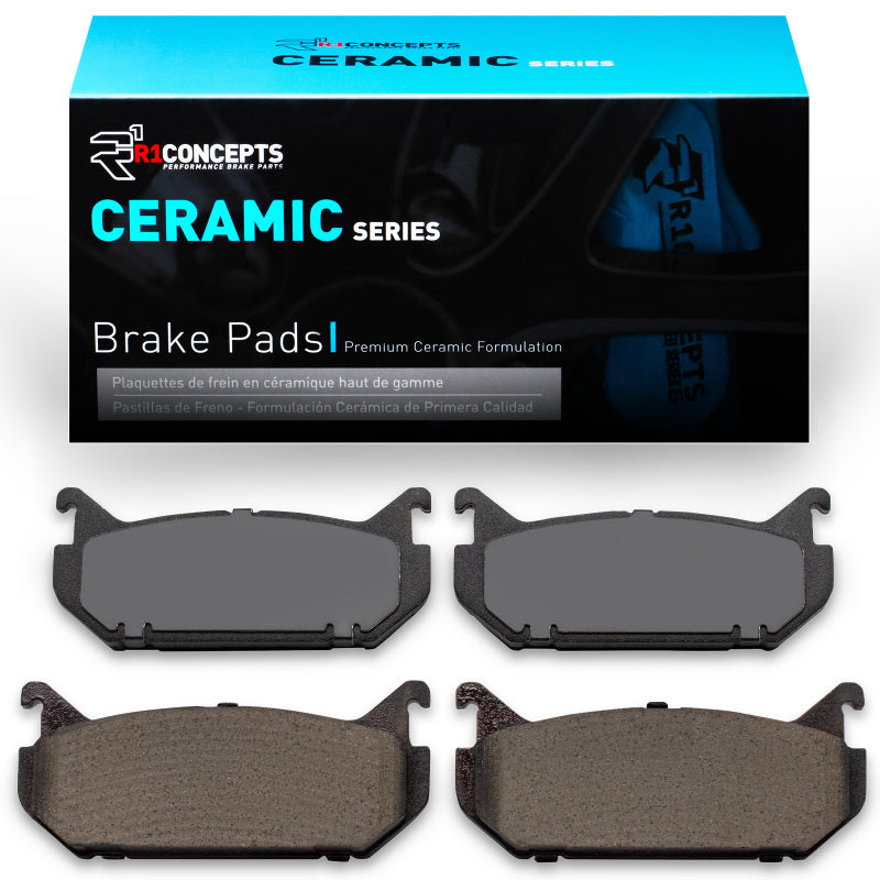 R1 93-02 Mazda 626 Rear Ceramic Brake Pads